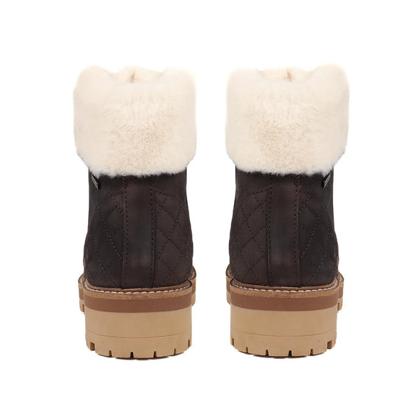 Jones Bootmaker Women's Barbour Hiking Boots - Dark Brown