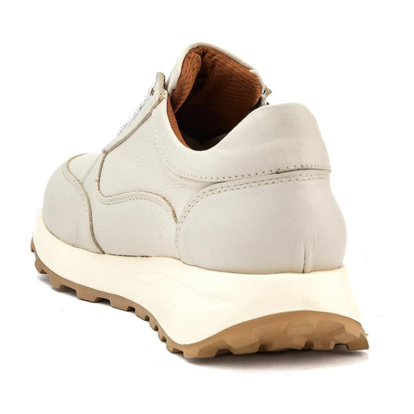 Jones Bootmaker Women's Bertina Lace-Up Trainers - Off White