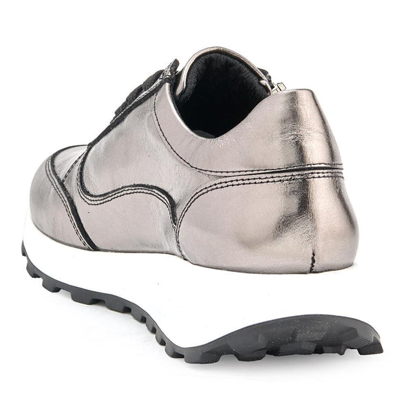 Jones Bootmaker Women's Bertina Lace-Up Trainers - Pewter