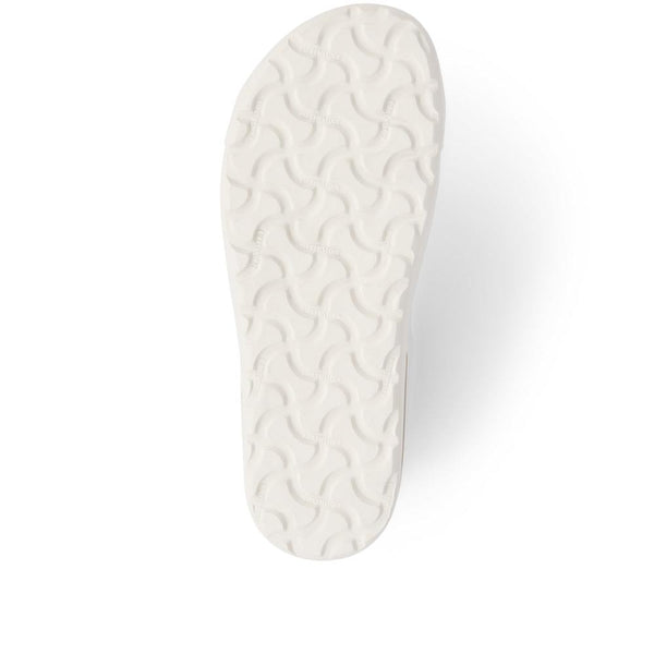 Jones Bootmaker Women's Birkenstock Bend Leather Trainers - White