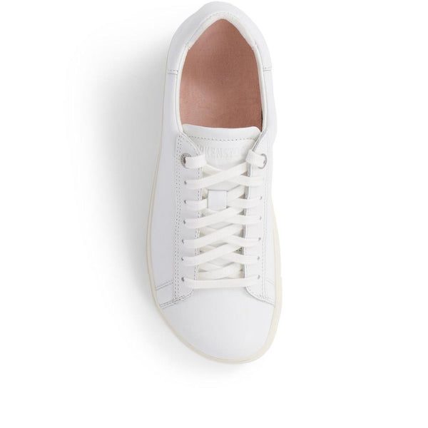 Jones Bootmaker Women's Birkenstock Bend Leather Trainers - White