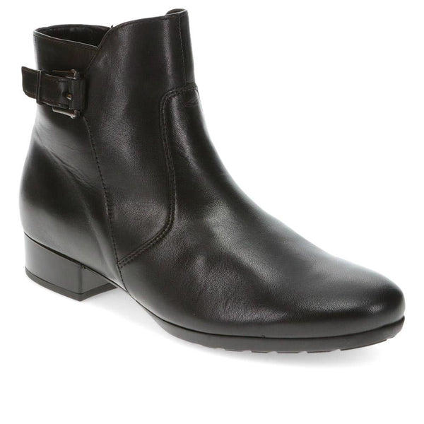jones bootmaker Women's Bolan Leather Ankle Boots - Black