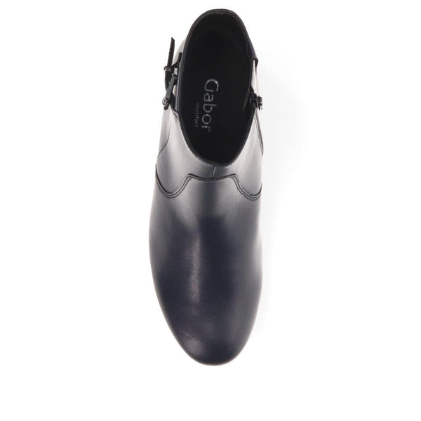 Jones Bootmaker Women's Bolan Leather Ankle Boots - Navy