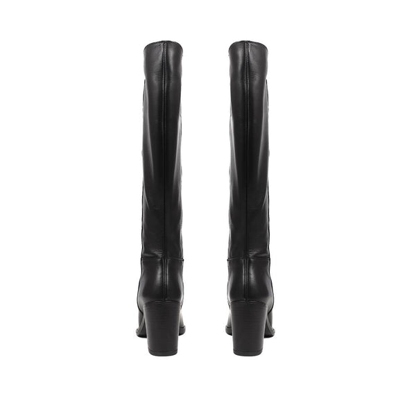 Jones Bootmaker Women's Cagliari Wide Calf Fit Knee-High Boots - Black