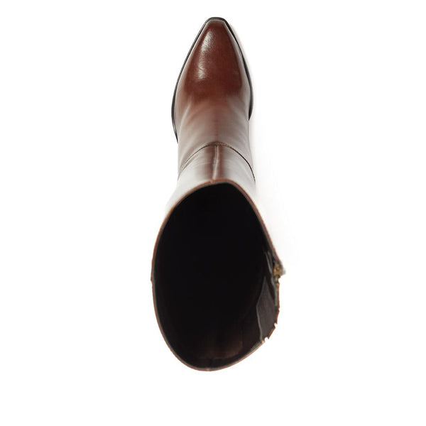 Jones Bootmaker Women's Cagliari Wide Calf Fit Knee-High Boots - Brown