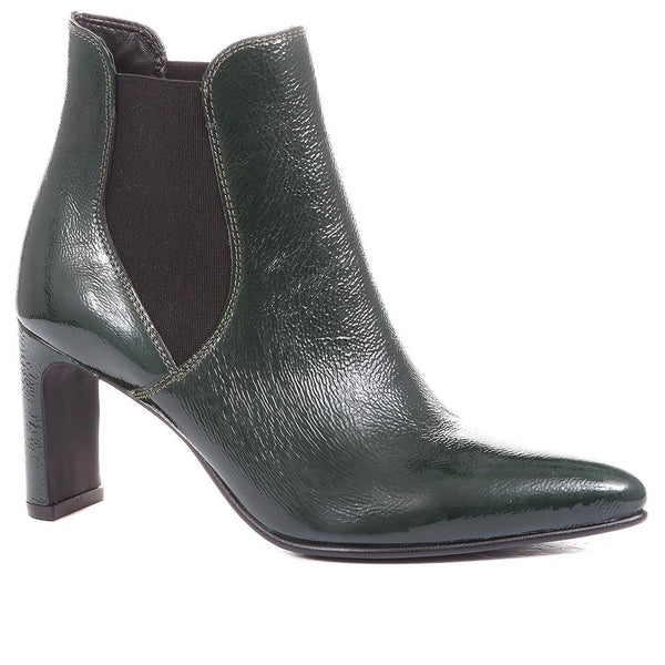 jones bootmaker Women's Calliope Heeled Ankle Boots - Green