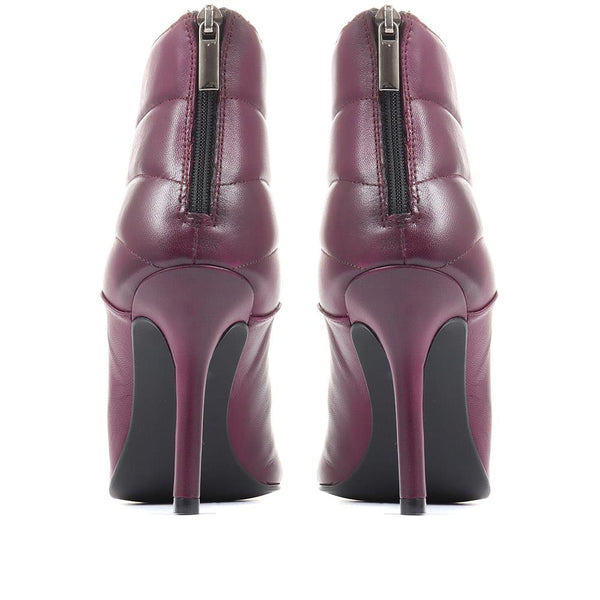 Jones Bootmaker Women's Catalina Stiletto Ankle Boots - Purple