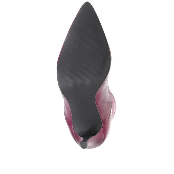 Jones Bootmaker Women's Catalina Stiletto Ankle Boots - Purple