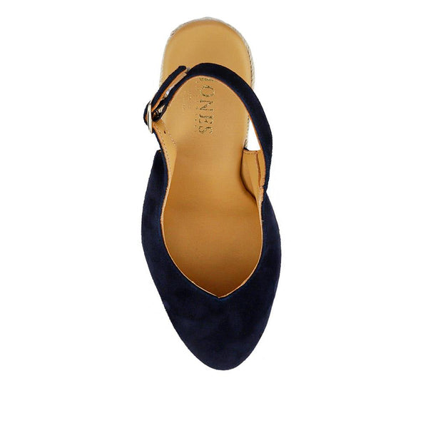 Jones Bootmaker Women's Cedrica Heeled Sandals - Navy