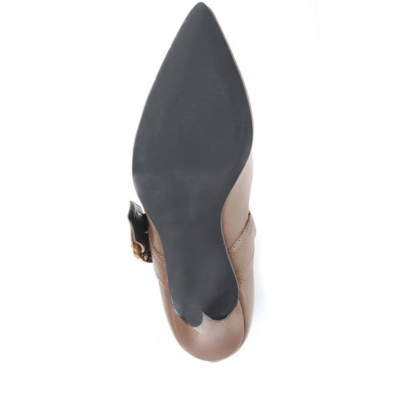 Jones Bootmaker Women's Charlize Stiletto Mary Janes - Tan