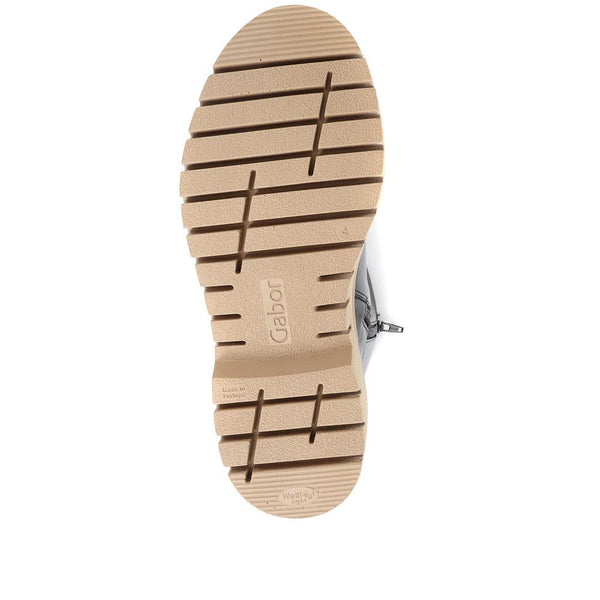 Jones Bootmaker Women's Cheel Calf Length Chunky Boots - Black