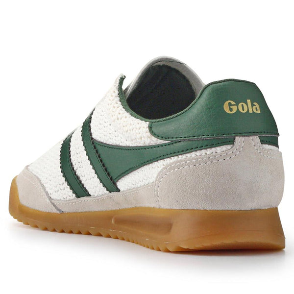 Jones Bootmaker Women's Classics Women's Tornado Trainers - White-Green