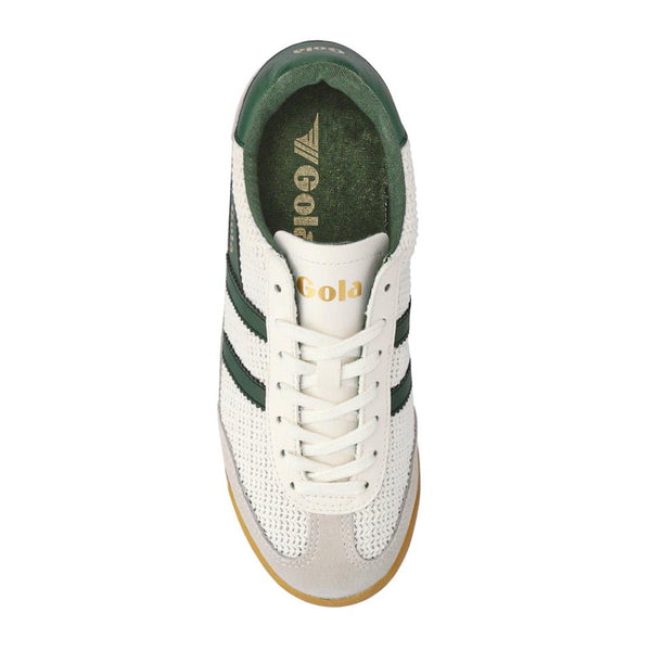 Jones Bootmaker Women's Classics Women's Tornado Trainers - White-Green