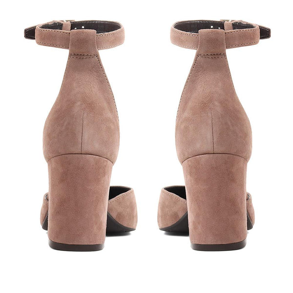 Jones Bootmaker Women's Cloria Heeled Court Shoes - Taupe