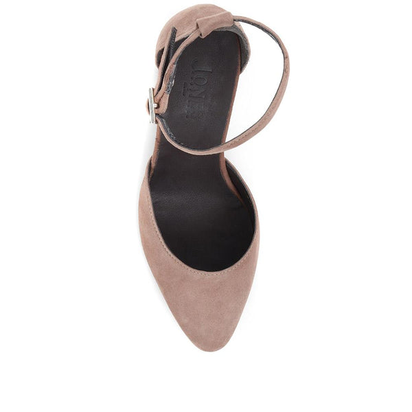 Jones Bootmaker Women's Cloria Heeled Court Shoes - Taupe