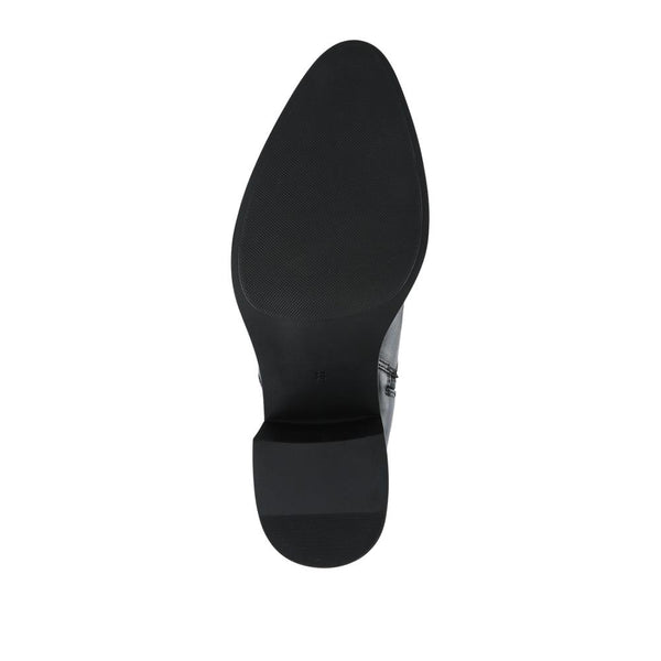 Jones Bootmaker Women's Daena Leather Knee High Boots - Black