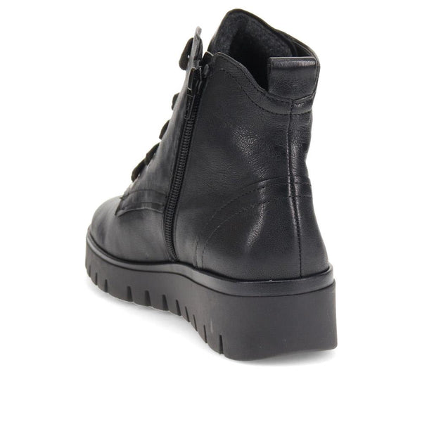 Jones Bootmaker Women's Dando Chunky Lace-Up Ankle Boots - Black