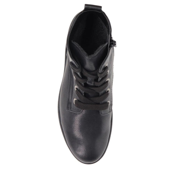 Jones Bootmaker Women's Dando Chunky Lace-Up Ankle Boots - Black