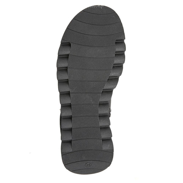 Jones Bootmaker Women's Darlene Leather Long Boots - Black