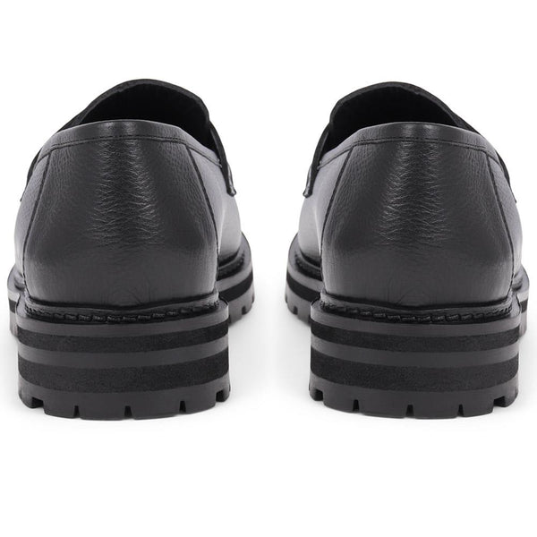 Jones Bootmaker Women's Darra2 Leather Loafers - Black