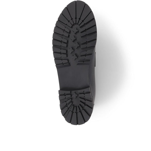 Jones Bootmaker Women's Darra2 Leather Loafers - Black