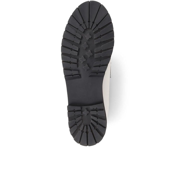 Jones Bootmaker Women's Darra2 Leather Loafers - White