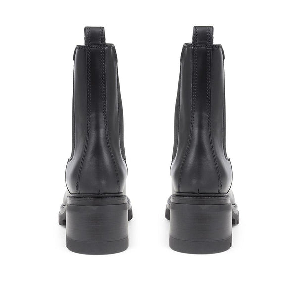 Jones Bootmaker Women's Darrah Leather Chelsea Boots - Black