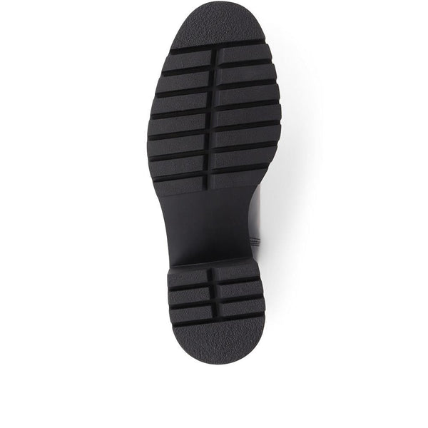 Jones Bootmaker Women's Darrah Leather Chelsea Boots - Black