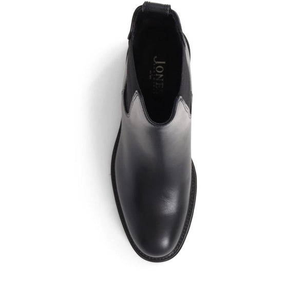 Jones Bootmaker Women's Darrah Leather Chelsea Boots - Black