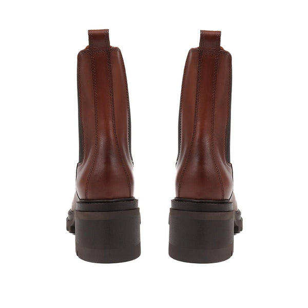 Jones Bootmaker Women's Darrah Leather Chelsea Boots - Brown