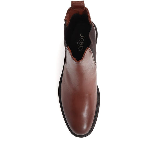 Jones Bootmaker Women's Darrah Leather Chelsea Boots - Brown