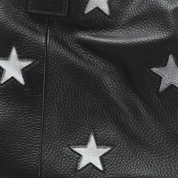 Jones Bootmaker Women's Dayna Star Leather Bag - Black