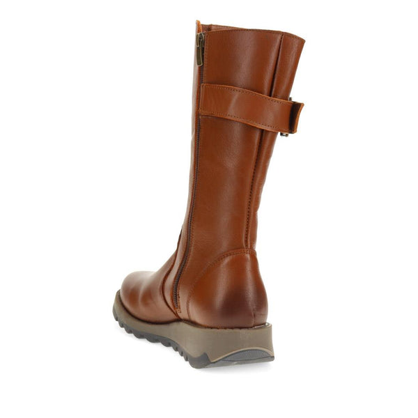 Jones Bootmaker Women's Edita Leather Calf Boots - Brown