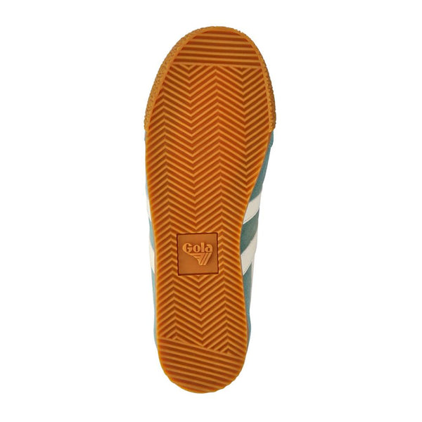 Jones Bootmaker Women's Elan Leather Trainers - Green-White