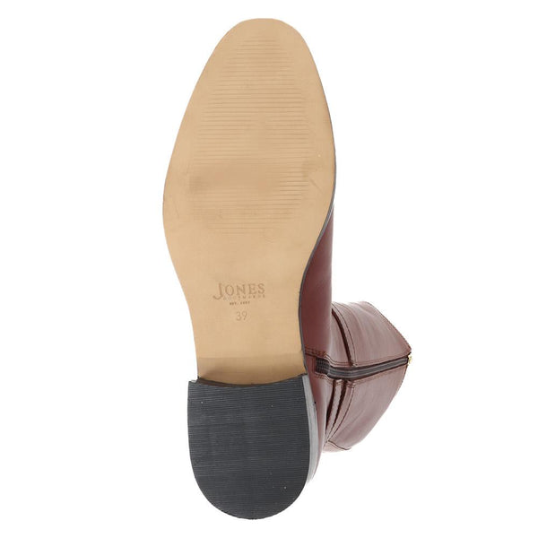 Jones Bootmaker Women's Emaline Leather Long Boots - Tan