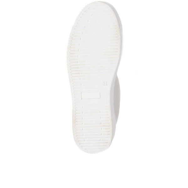 Jones Bootmaker Women's Fernanda Slip-on Trainers - White