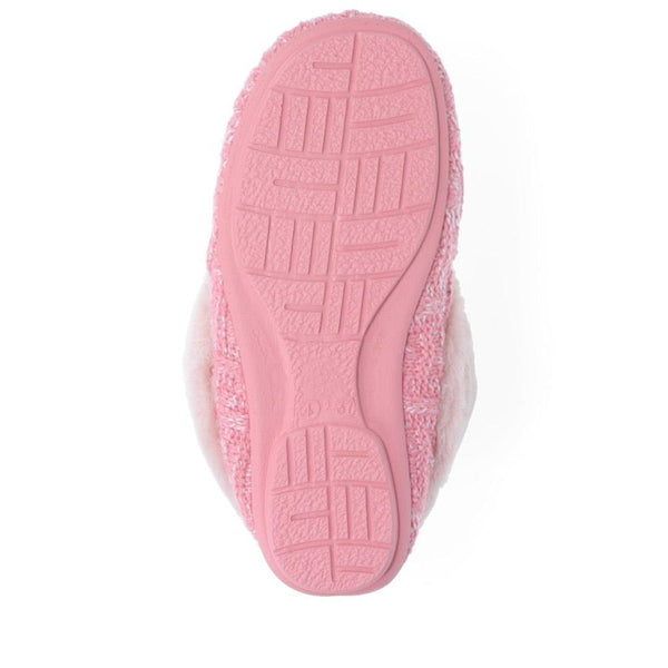 Jones Bootmaker Women's Fleetwood Warm Slippers - Pink