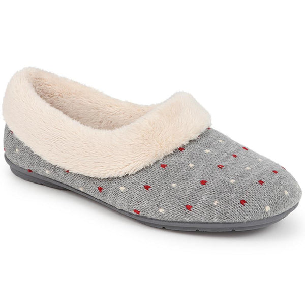 jones bootmaker Women's Floella Full slippers - Grey Multi