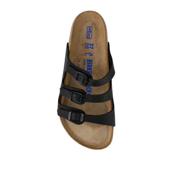 Jones Bootmaker Women's Florida Soft Footbed Sandals - Black
