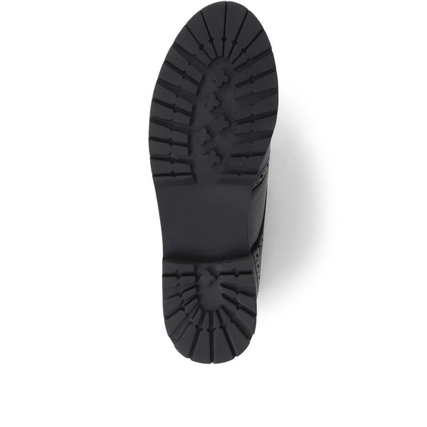 Jones Bootmaker Women's Flossie Leather Brogues - Black