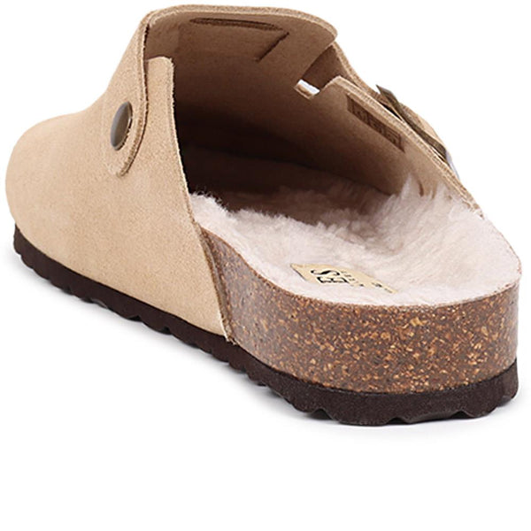 Jones Bootmaker Women's Freida Mules Slippers - Chestnut