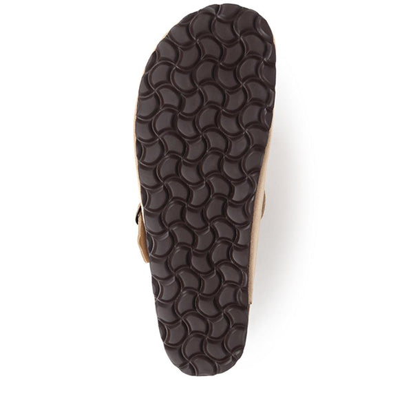 Jones Bootmaker Women's Freida Mules Slippers - Chestnut