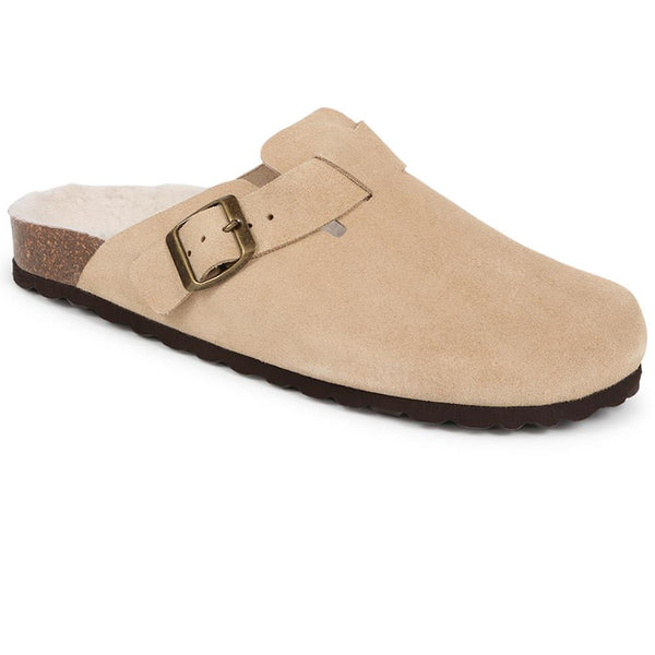 jones bootmaker Women's Freida Mules Slippers - Chestnut