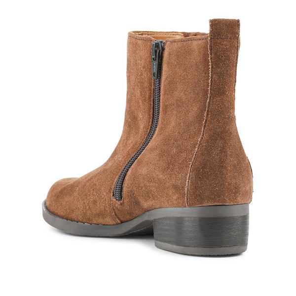 Jones Bootmaker Women's Gibside Gabor Leather Ankle Boots - Brown