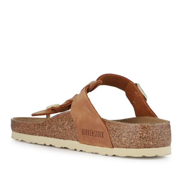 Jones Bootmaker Women's Gizeh Braided Soft Footbed Sandals - Cognac