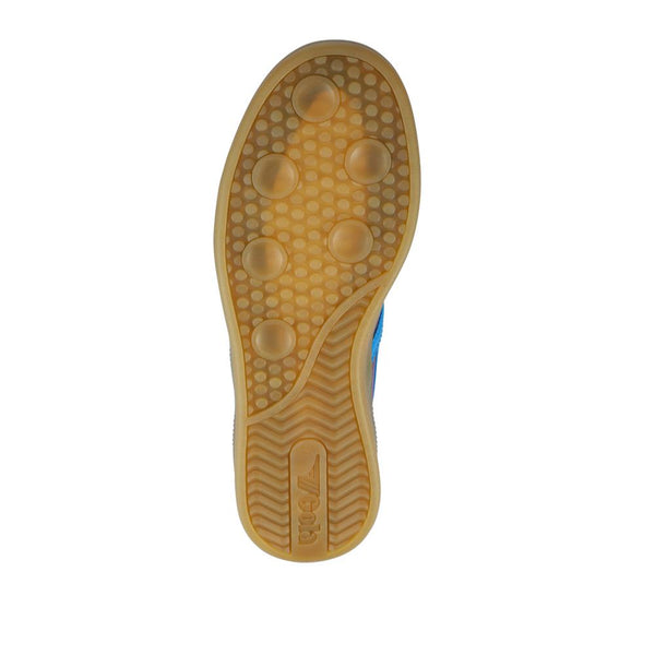 Jones Bootmaker Women's Gola Leather Lace-Up Trainers - Purple