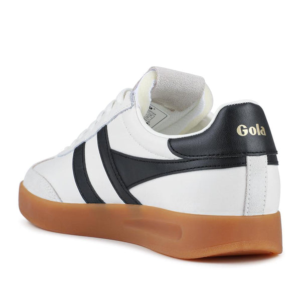 Jones Bootmaker Women's Gola Leather Trainers - White