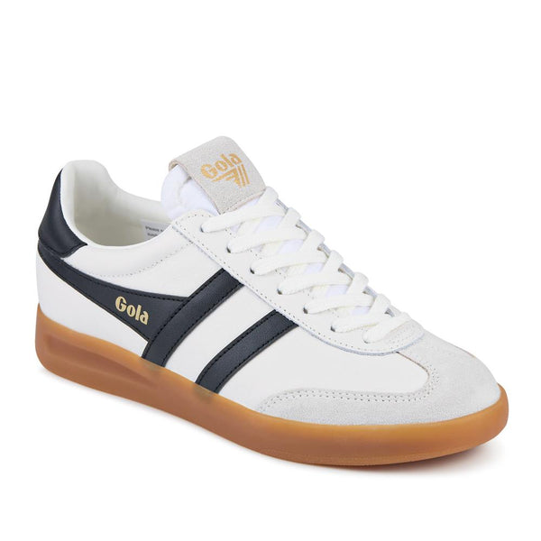 jones bootmaker Women's Gola Leather Trainers - White