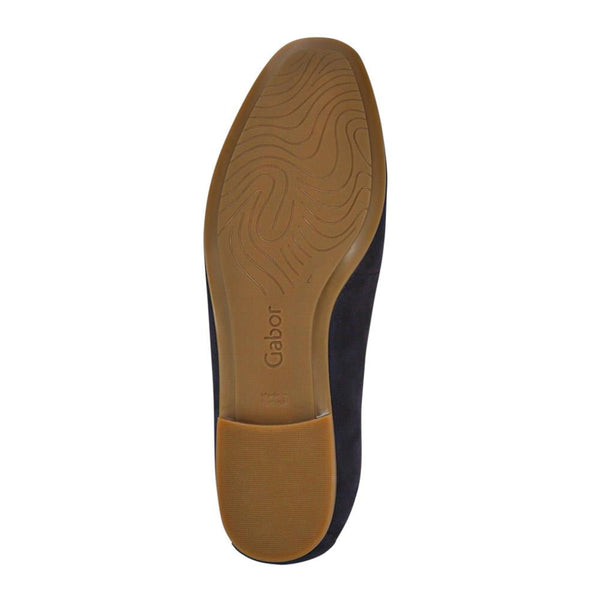 Jones Bootmaker Women's Jangle Gabor Suede Buckle Loafers - Navy