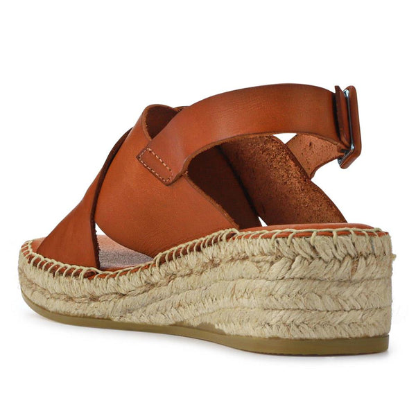 Jones Bootmaker Women's Jessa Leather Sandals - Brown